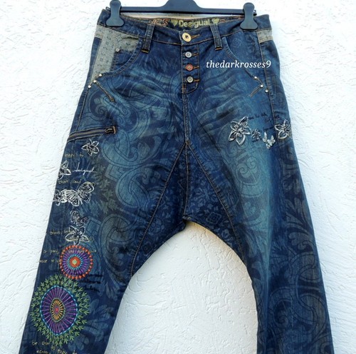 Desigual haremshose jeans - desigual,