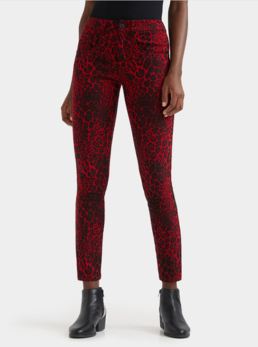 Desigual hose rot 42 damen - rot,