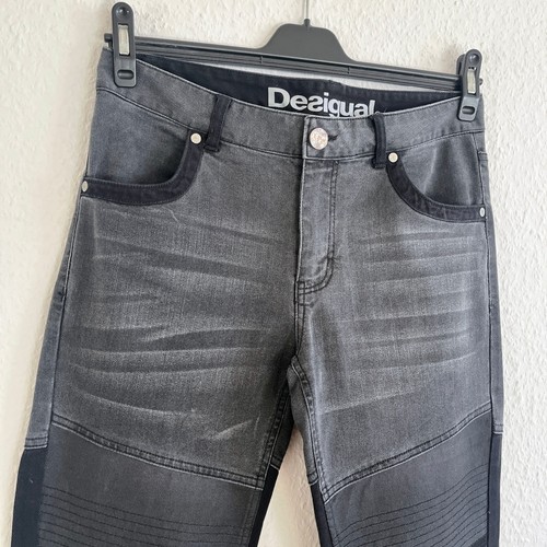 Desigual skinny jeans schwarz - desigual,