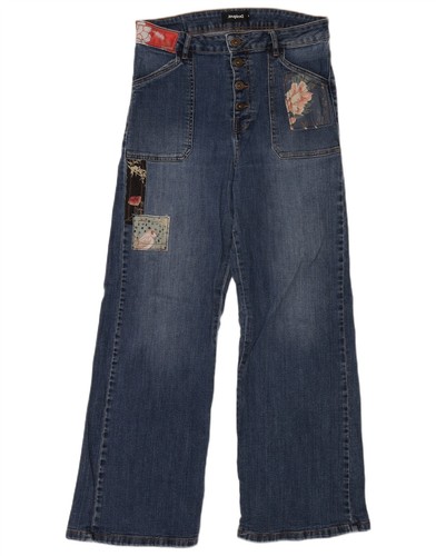 Desigual damen high waist wide - damen,