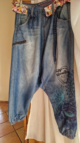Desigual haremshose jeans - desigual,